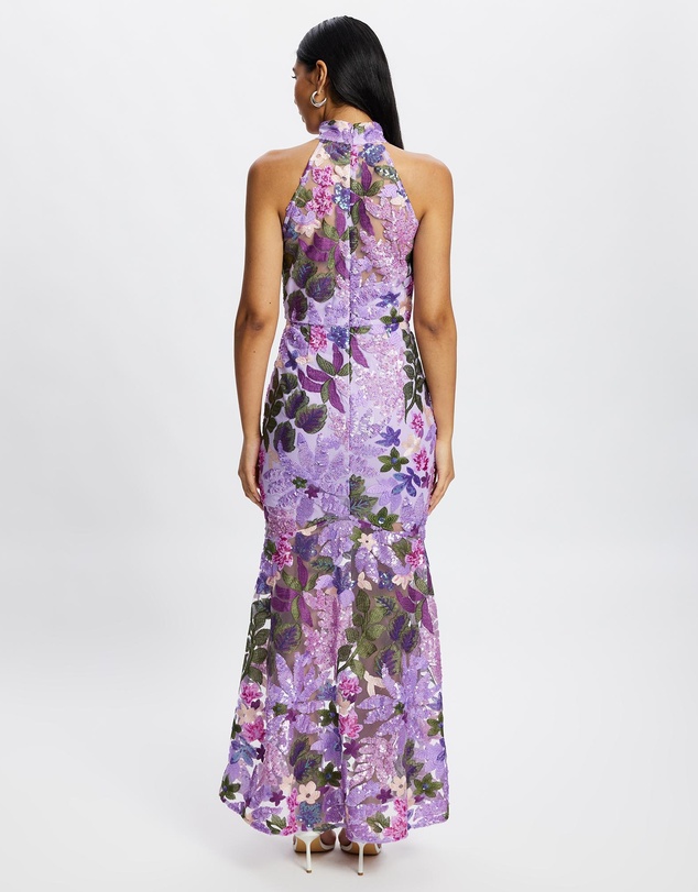 Romance by Honey and Beau - Chiara High Neck Maxi Dress
