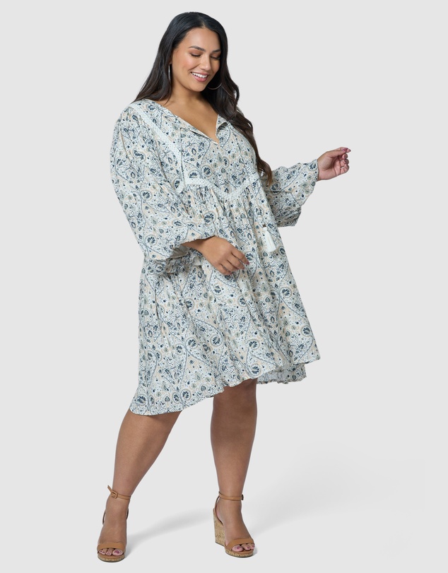 The Poetic Gypsy - Sea Breeze Mini Dress