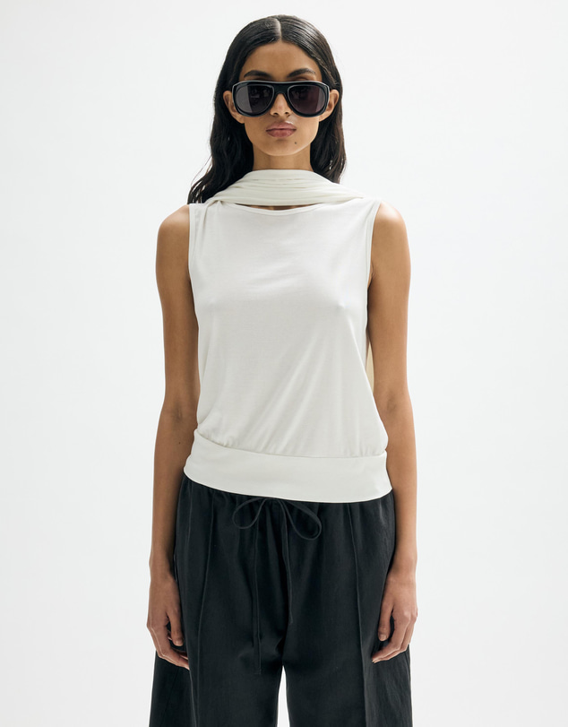 Minima Esenciales - Emra Scarf Tank Top