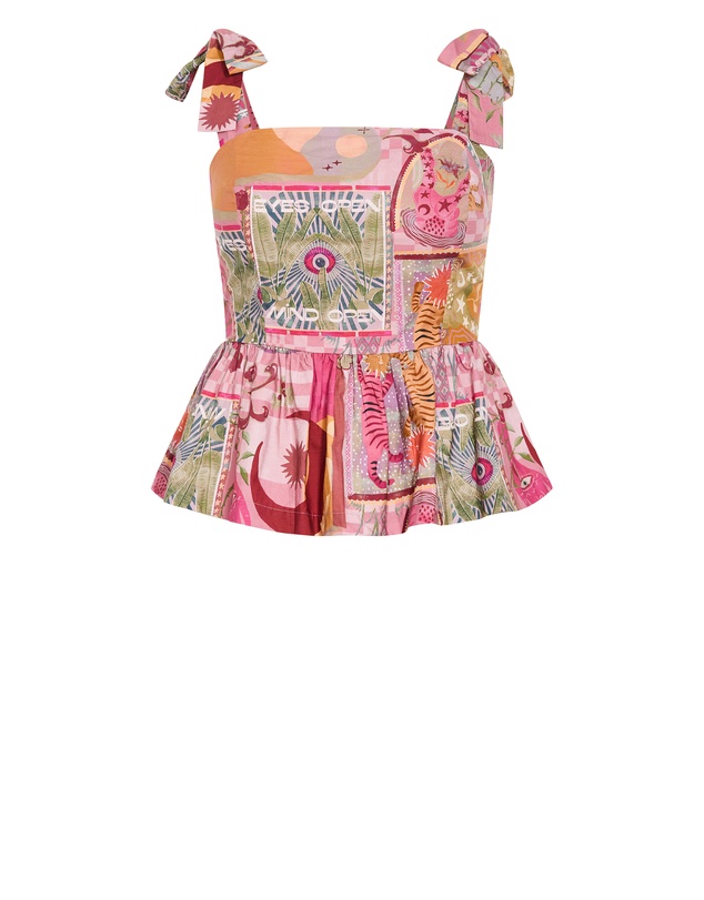 City Chic - Isabel Print Top