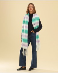 Morgan & Taylor - Jenna Chunky Striped Scarf 