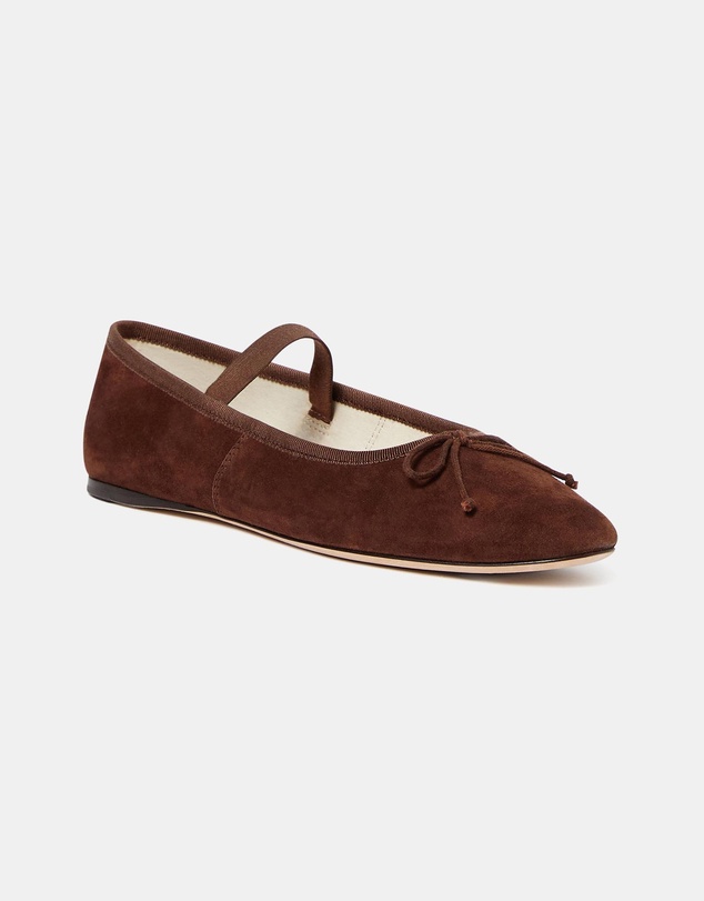 Loeffler Randall - Leonie Soft Ballet Flats Suede