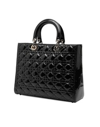 Pre-Loved by Azura Reborn - Pre-Loved Large Patent Cannage Lady Dior
