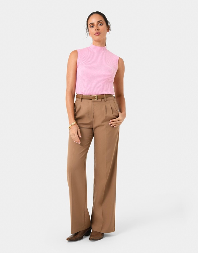 Forcast - Charm Mock Neck Knit