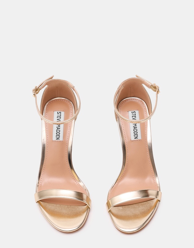 Steve Madden - Brazen Gold Metallic Heels