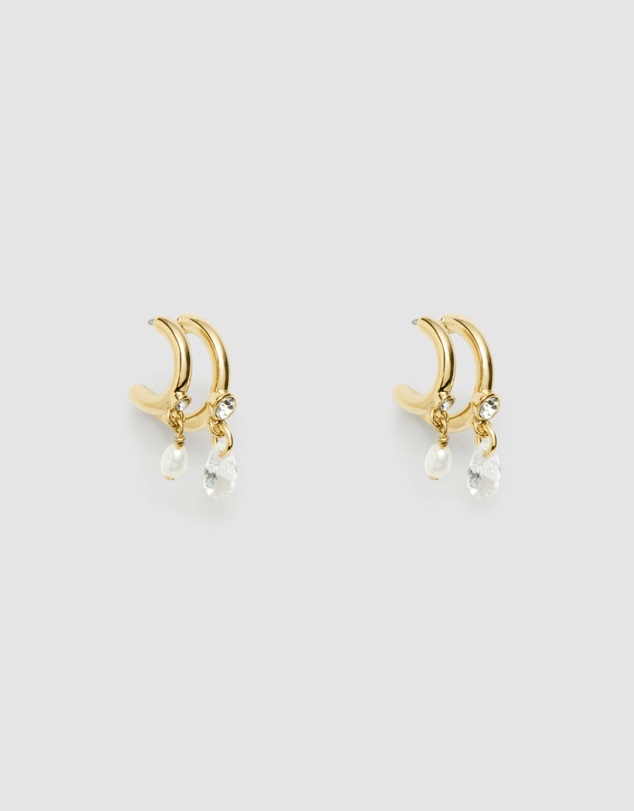 MIMCO - Emerge Double Hoop Earrings