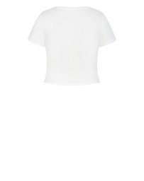 City Chic - Micro Palm Print Tee