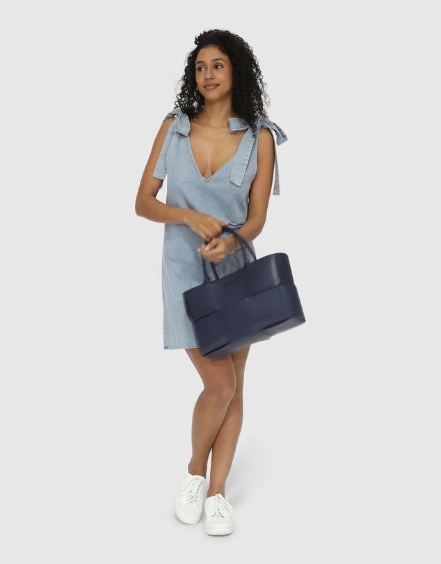 Belle & Bloom - Burning Love Tie Shoulder Mini Dress