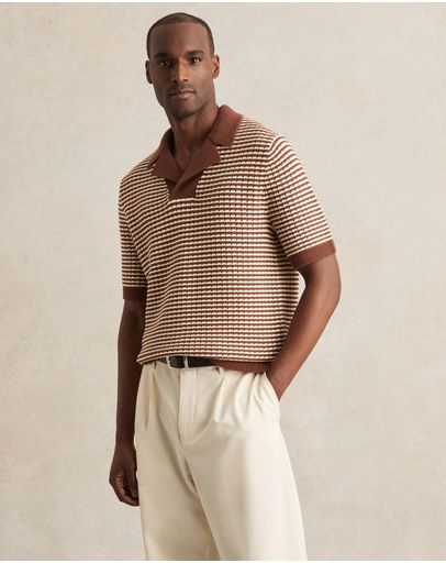 Tobacco Brown & Offwhite