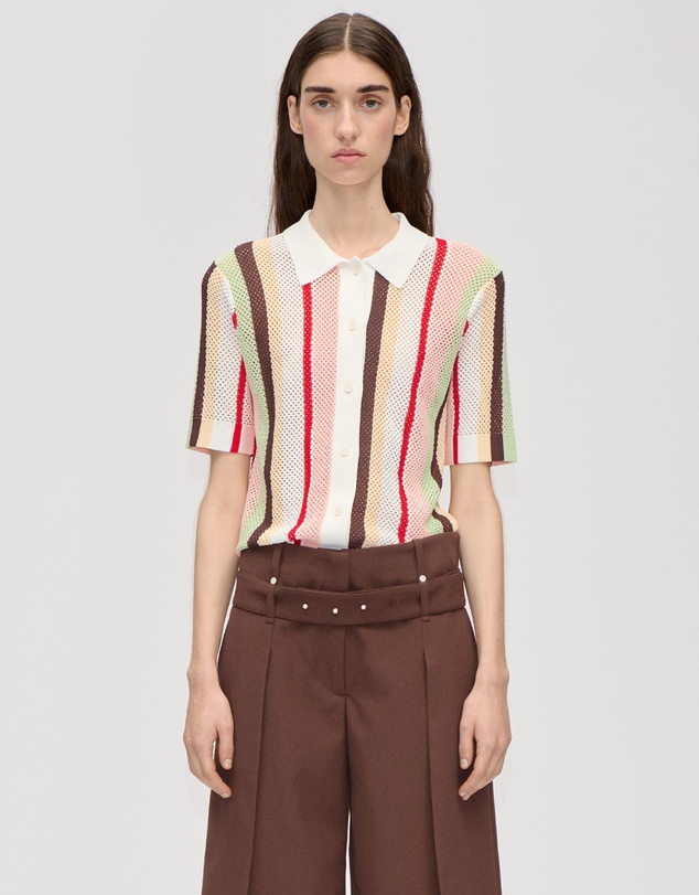 Stine Goya - SS Crochet Polo
