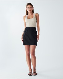 Willa - Lagoon Mini Skirt