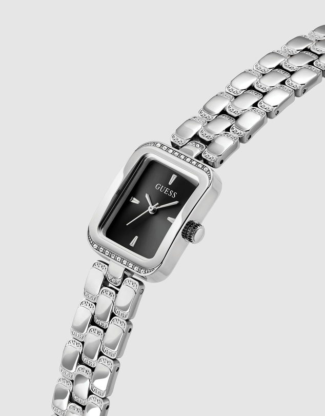 GUESS - GUESS Ladies Silver-Tone Analogue Watch