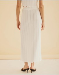 Atmos&Here - Venus Knit Midi Skirt