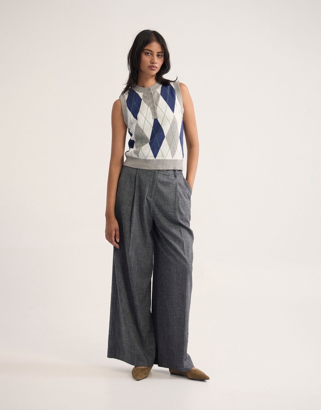 Oxford - Carina Argyle Vest