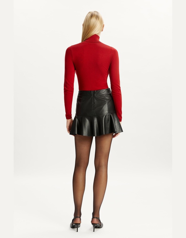 Bardot - Tisch Vegan Leather Mini Skirt