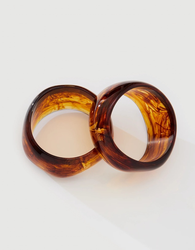 8 Other Reasons - Oakwood Bangle Bracelete Set