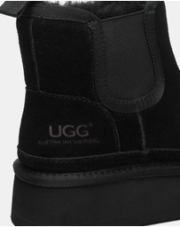 EVERAU - Australian Shepherd Ugg Chelsie Platform Cow Suede Upper UGG Boots