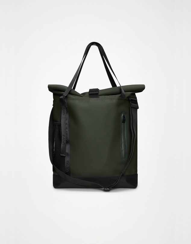 RAINS - Trail Rolltop Tote Bag Green
