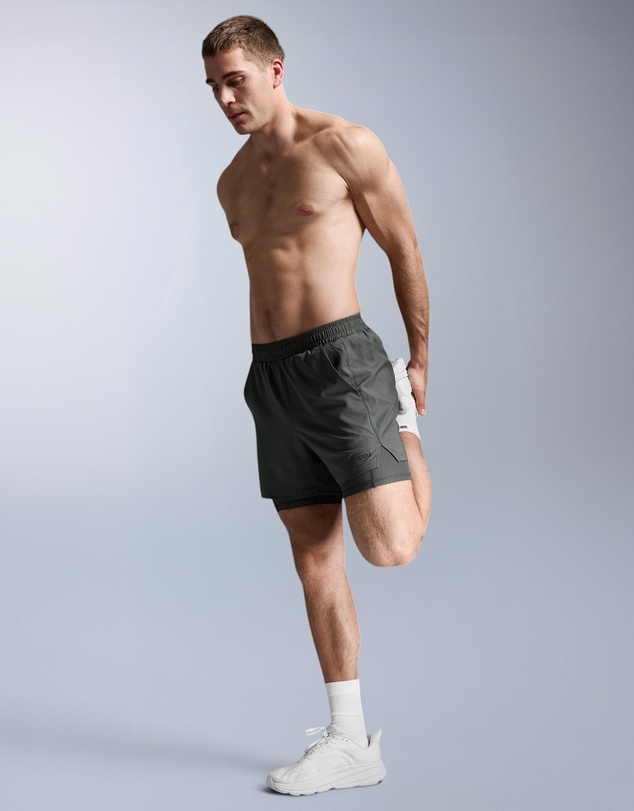 2XU - Aero Mesh 2-In-1 5 Inch Shorts