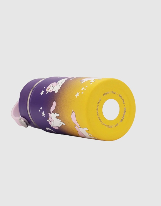 Tolu Australia - 400ml Insulated Kids Bottle With Unicorns