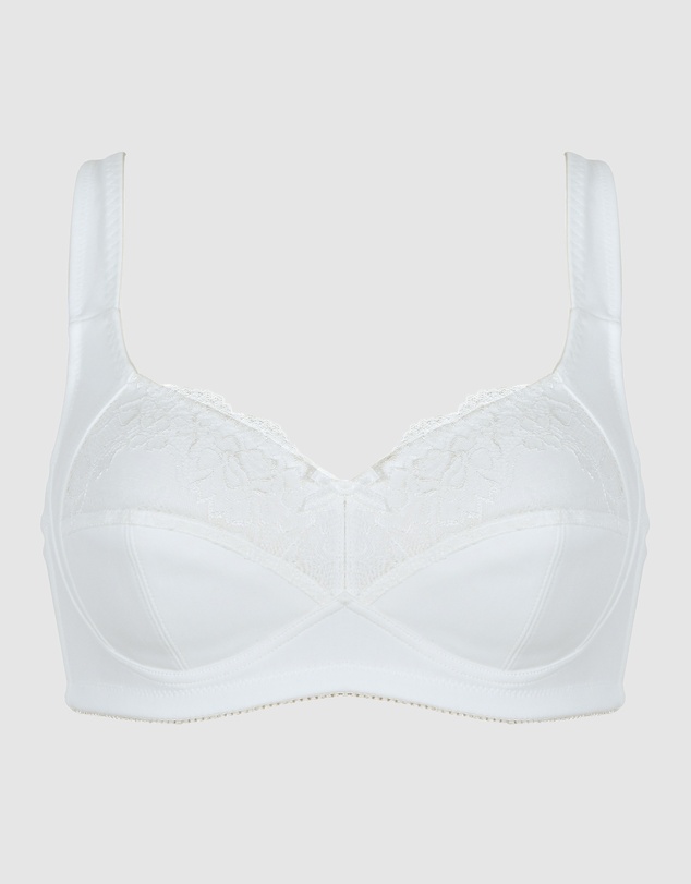 Naturana - Cotton-Lined Pocketed Mastectomy Bra