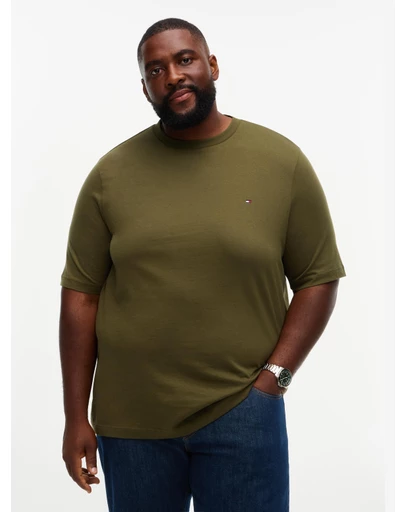 Tommy Hilfiger - Big & Tall Flag Embroidery Crew Neck T-Shirt