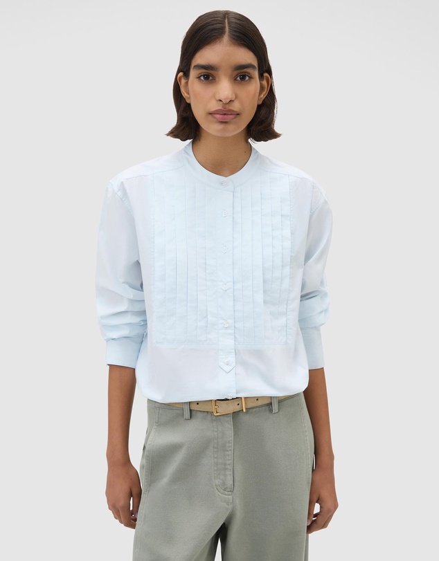Oroton - Washed Pleated Shirt