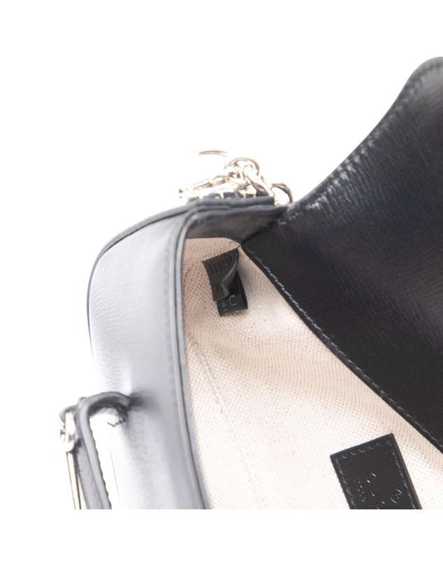 Pre-Loved by Azura Reborn - Pre-Loved Mini Leather Asymmetric Horsebit 1955 Satchel