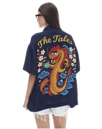 THE TALES - Lucky Dragon oversized Shirt
