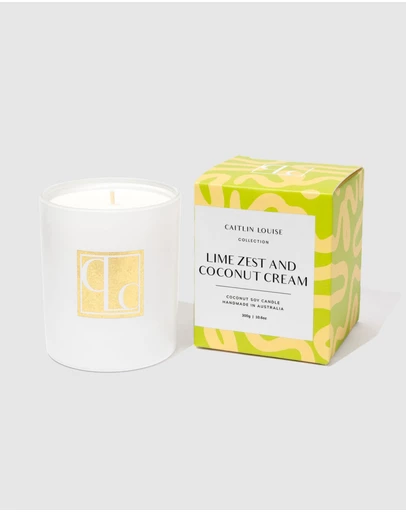 Caitlin Louise Collection - Lime Zest and Coconut Cream Candle
