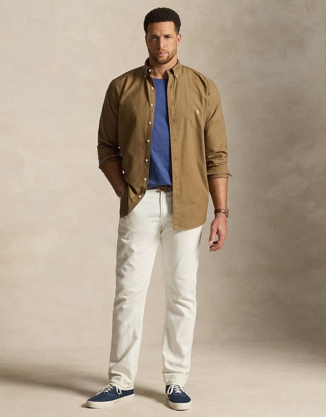 Polo Ralph Lauren - Garment-Dyed Oxford Shirt - ICONIC EXCLUSIVE