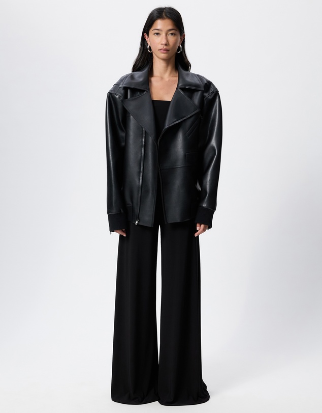 Norma Kamali - Oversized Moto Jacket