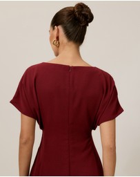 Tussah - Alex Boat Neck Midi Dress