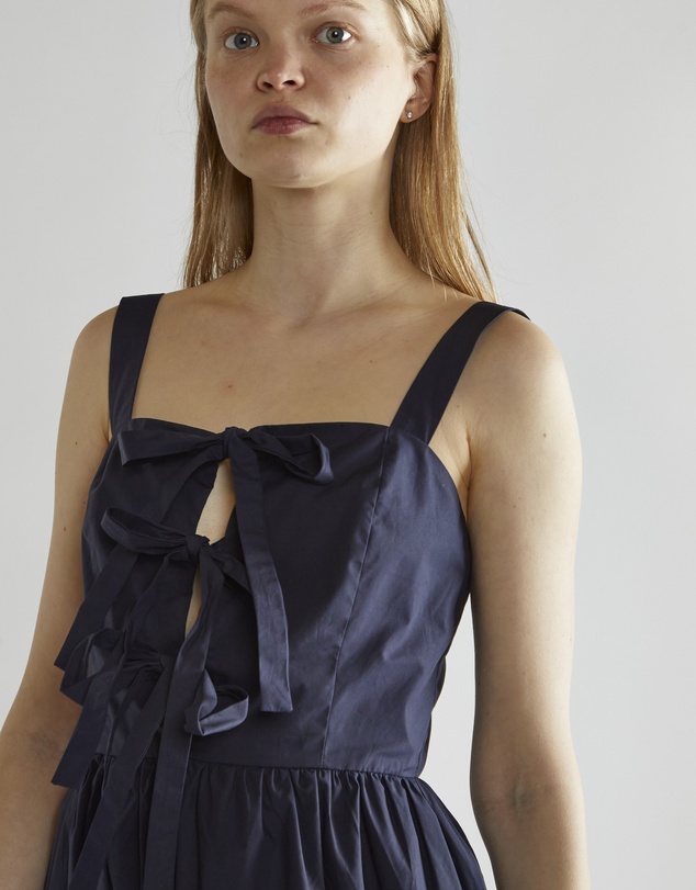 Glamorous - Bow front midi dress