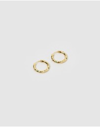 Izoa - Rosetta Hoop Earrings