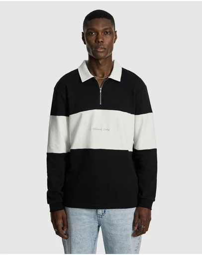 yd. - Trenton Long Sleeve Polo Shirt