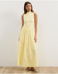 Atmos&Here - Annie Contrast Midi Dress