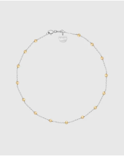 Najo - Algonquin Two-Tone Anklet