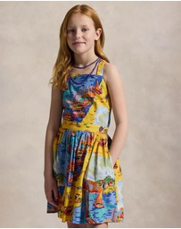 Polo Ralph Lauren - Riviera Print Cotton Dress - Teens