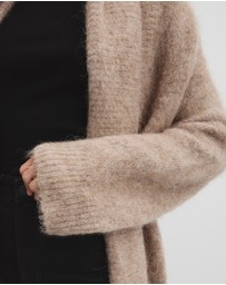 Country Road - Fluffy Longline Cardigan