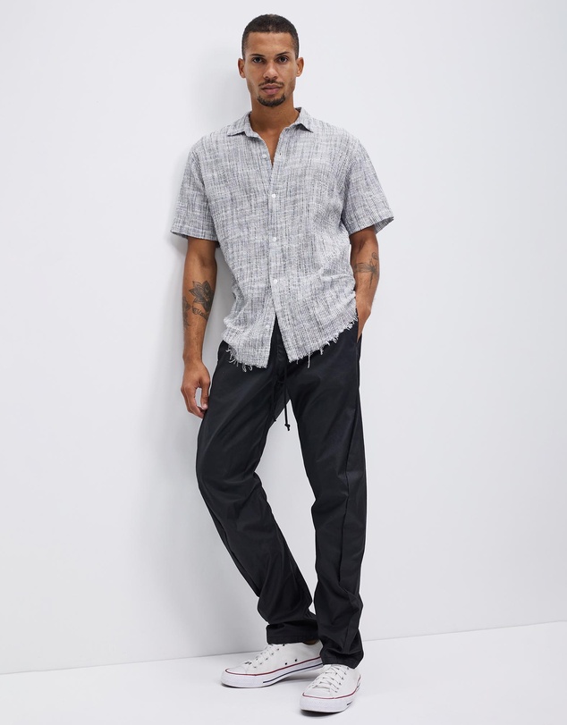 Surrounded By Ghosts - The Acanthite Coated Canvas Drawstring Pants