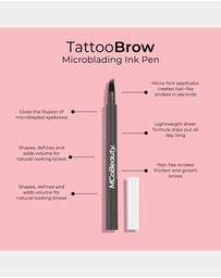 MCoBeauty - Tattoo Brow Microblading Ink Pen - Light/Medium