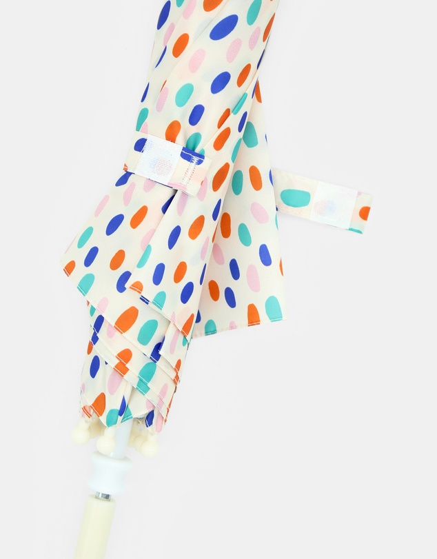 Morgan & Taylor - Kids Spots Umbrella in Multicolour Rainbow Spots