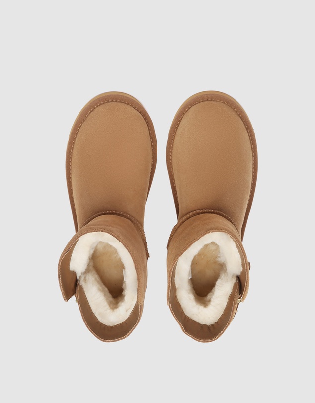 EVERAU - Australian Shepherd Ugg Mini Winza Cow Suede Upper UGG Boots