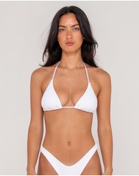 Rusty - Sandalwood Multiway Triangle Bikini Top