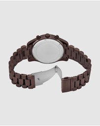 Michael Kors - Lexington Brown Chronograph Watch