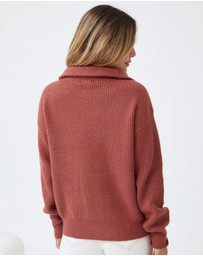 Esther & Co - Merete Knit - Brick