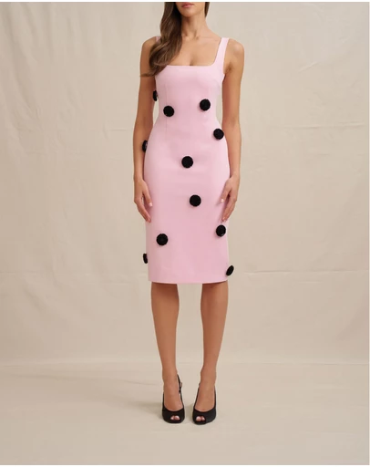 BY JOHNNY. - Anita Spot Midi Dress