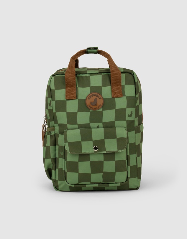 Crywolf - MINI BACKPACK Green Check