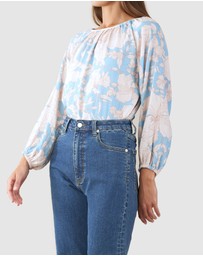 Amelius - Wildflower Long Sleeve Blouse